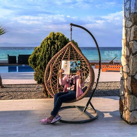 Vaso Beach Front Villa Ialysós Eksteriør bilde