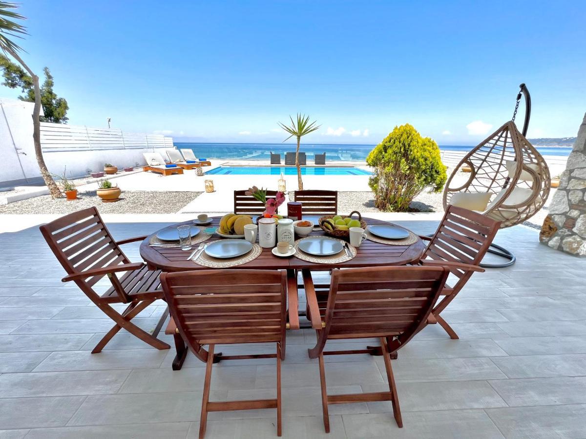 Vaso Beach Front Villa Ialysós Eksteriør bilde